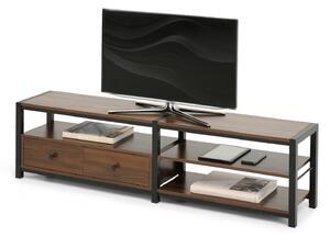 TV stolek/skříňka Empantana (černá). Akce -13%
