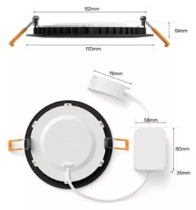 Philips - SADA 2x LED RGBW Stm. koup. podhledové sv. Hue SLIM LED/12W/230V IP44