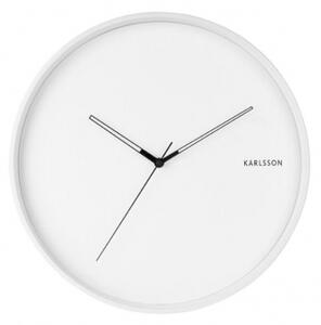 KARLSSON HUE nástěnné hodiny bílá