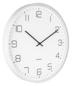 KARLSSON LOFTY nástěnné hodiny bílá