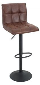 2SET barová židle MODENA 95-115 CM vintage hnědá Nábytek | Jídelní prostory | Barové židle