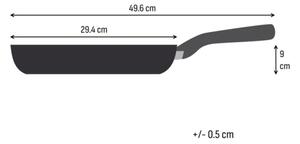 Tefal - Pánev EXTREME 28 cm nerez