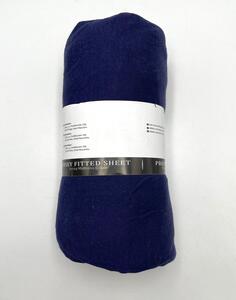 Barevné prostěradlo 100% bavlna se stahovací gumou. BARVA: Bílá, DRUH: 180-200 x 200 cm