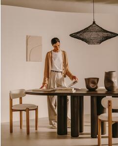 Jídelní stůl v dekoru jasanu 105x220 cm Mailen – Kave Home