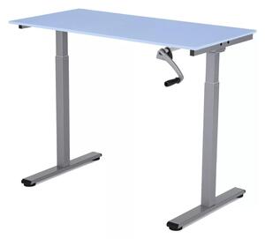 Výškově nastavitelný stůl Liftor Entry, Horizont modrá, polohovatelný stůl