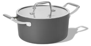 Elmich Nepřilnavý keramický hrnec Vital Ø 18 cm (2L) - tmavě šedá