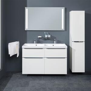 Mereo Mailo, koupelnová skříňka 121 cm, bílá, dub, antracit Mailo, koupelnová skříňka 121 cm, antracit Varianta: Mailo, koupelnová skříňka 121 cm, an…