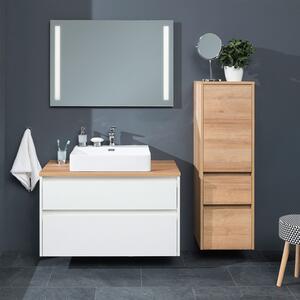 Mereo Mailo, Opto, koupelnová deska na skříňku 101 cm, dub Riviera CN922D