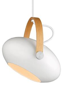 Závěsná svítidlo Halo Design, Bílá, Jídelna, Sklo