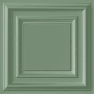 Vliesová tapeta na zeď, zelená, 3D efekt obložení, 347830, 3D Reflections, Origin