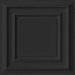 Vliesová tapeta na zeď, černá, 3D efekt obložení, 347832, 3D Reflections, Origin
