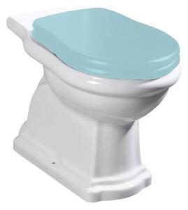 KERASAN - RETRO WC kombi mísa 38,5x72cm, zadní odpad, bílá 101301
