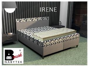 Postel čalouněná IRENE 160, 180 s lamelovým roštem, Pohoda - matrace HERCULES