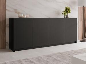 Skříňka Drofkit 4D, Barva: černá 5903211549700