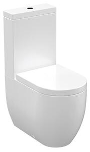 KERASAN - FLO WC kombi, spodní/zadní odpad, bílá WCSET11-FLO
