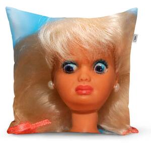 Sablio Polštář WTF Barbie - Meme Barbie: 40x40 cm