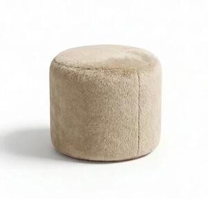 Sablio Taburet Circle SOFTY - Sand - 38x48 cm