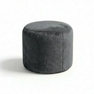 Sablio Taburet Circle SOFTY - Graphite - 38x48 cm