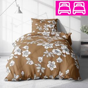 Bavlněné povlečení Homa TILDA BEIGE 4-dílna sada 140x200 cm Bavlněné povlečení Homa TILDA BEIGE 4-dílna sada 140x200 cm - 140x200 cm - 2 x polštář 2x přikrývka - knoflíky