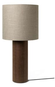 Stojací Lampa ferm LIVING, Šedá, Obývací pokoj, Dřevo, Vintage