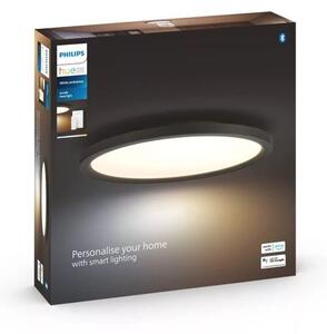 8720169159075 Philips HUE Aurelle stropní panel RD D395mm 21W/2450lm 2200-6500K černá + Dimmer Switch