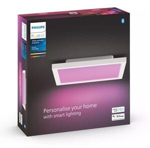 8720169159136 Philips HUE Surimu stropní panel SQ 300x300mm 25W/1760lm 2000-6500K +RGB bílá