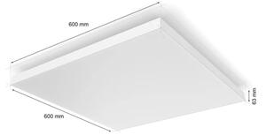 Philips Hue White and color ambiance 8720169277670 Datura Square stropní panel 600x600mm LED 67W/4840lm 2000-6500K+RGB bílá