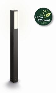 Philips 8720169257474 UltraEfficient Stratosphere venkovní stojanové svítidlo/sloupek LED V770mm 3,8W/800lm 4000K IP44 antracit
