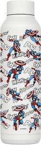 Nerezová termoláhev Solid, 630ml, Quokka, Captain America