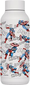 Nerezová termoláhev Solid, 510ml, Quokka, Captain America