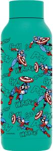 Nerezová termoláhev Solid, 510ml, Quokka, Captain America