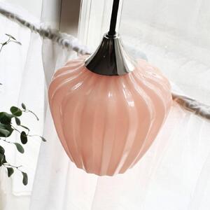 PR Home Závěsné světlo Amalfi, oranžové, Ø 14 cm, sklo, E14, zástrčka, Žlutá / oranžová, Obývací pokoj / jídelna, Sklo, Skandinávský