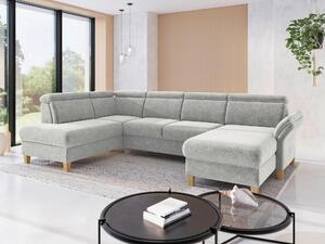 SEDACÍ SOUPRAVA, textil, světle šedá Sit & More - Sedací soupravy, Online Only