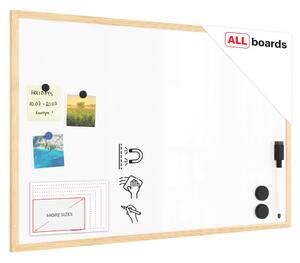 ALLboards NATURAL TM96D magnetická tabule 90 x 60 cm