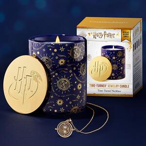 Vonná svíčka Harry Potter - Obraceč času (+náhrdelník) 298g
