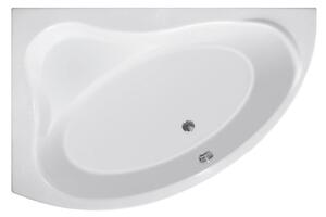 AQUALINE - ORAVA vana 150x90x38cm, levá, bílá G1590