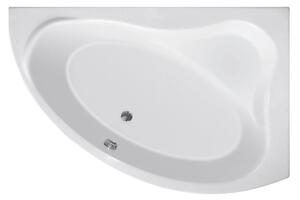AQUALINE - ORAVA vana 150x90x38cm, pravá, bílá G1591