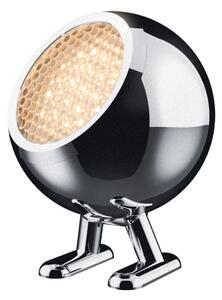 Stolní lampa MR. WATTSON, Norbitt, stmívatelné, Metalická, Obývací pokoj, Hliník, Moderní