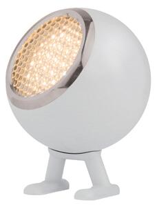Stolní lampa MR. WATTSON, Norbitt, stmívatelné, Bílá, Obývací pokoj, Hliník, Moderní