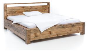 Masivní postel z recyklované borovice 180x200 Rennes