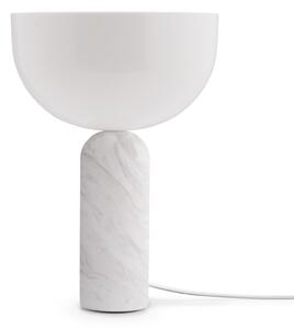 Stolní lampa New Works, Kizu Small, Bílá, Obývací pokoj, Kámen, Design