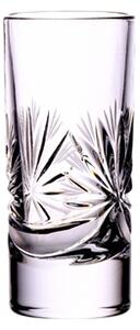 Bohemia Crystal Ručně broušené sklenice na pálenku Mašle 40ml (set po