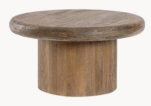 Kulatý konferenční stolek z mangového dřeva Lopez, různé velikosti