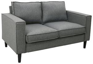 DVOUMÍSTNÁ POHOVKA, textil, světle šedá Livetastic - Pohovky, Online Only