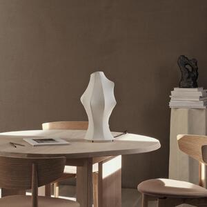 Stolní lampa ferm LIVING, Dea, Bílá, Obývací pokoj, Kov, Design