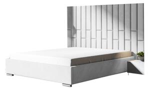 Čalouněná postel LEONI s panelem, 140x200, trinity 01