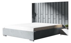 Čalouněná postel LEONI s panelem, 160x200, trinity 14
