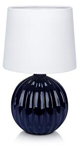 Modro-bílá stolní lampa Markslöjd Melanie