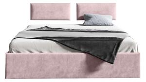 Čalouněná postel LUCY 1 s panely, 160x200, trinity 19