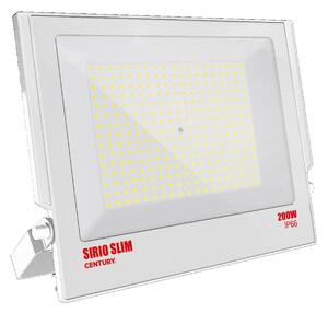 CENTURY LED reflektor SIRIO SLIM BÍLÝ 200W 4000K 110d 303x366x34mm IP66 IK08